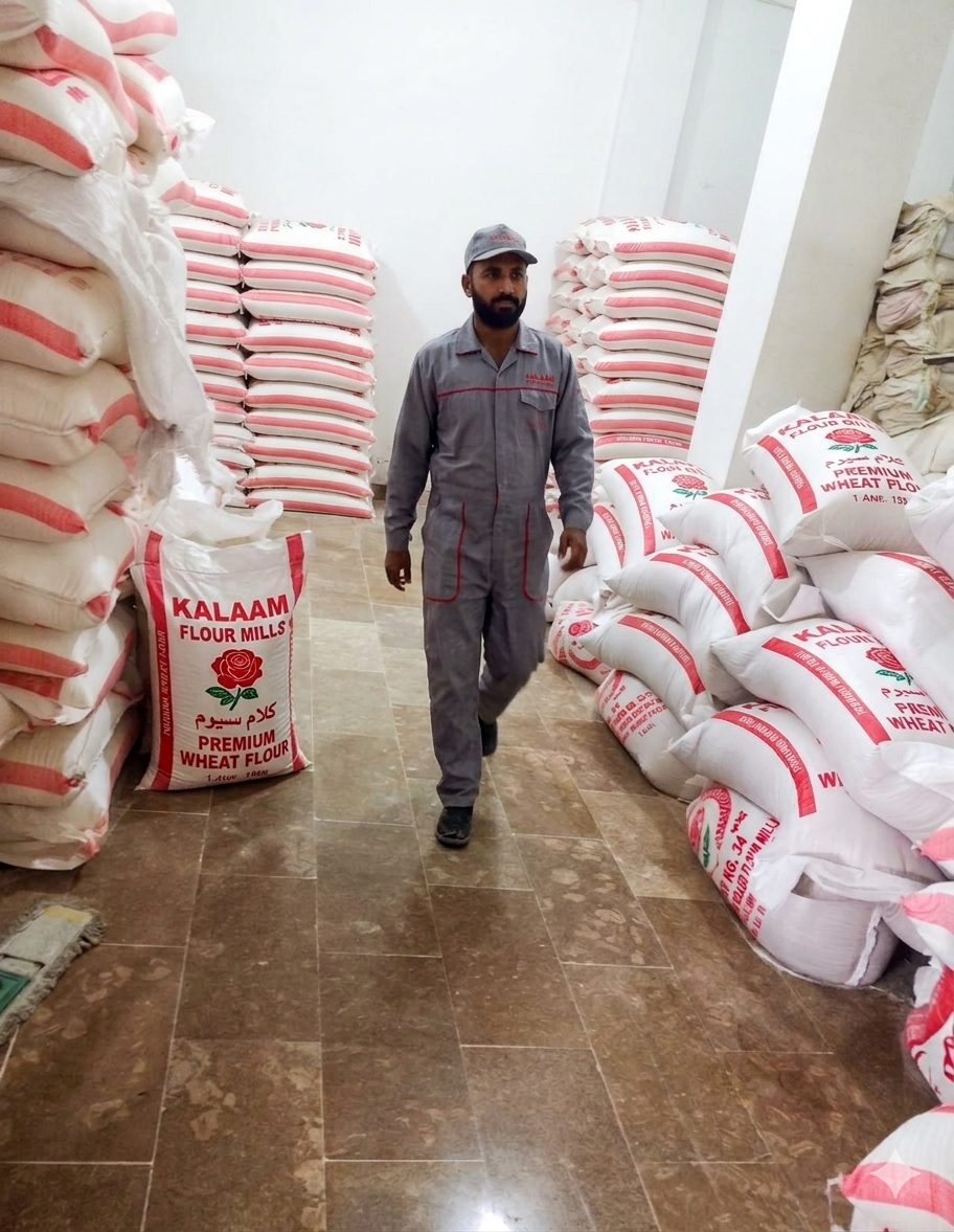 Premium Wheat Flour Bags